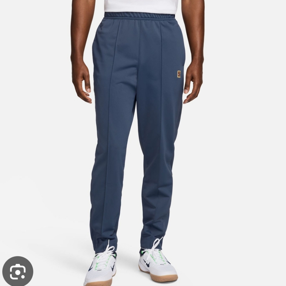 NIKE HERITAGE Size L G Men's Blue Track Pants